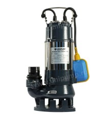 Дренажный насос FEKAPUMP V 1500F  (1500Вт, Hmax -22м, Qmax-270 л/мин, примеси- до 10 мм,  c попл. выкл.)