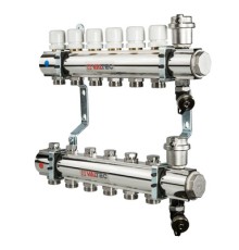 Коллекторная группа в сборе, 1"х3 вых. Евроконус 3/4" (/) VTc.594.EMNX.0603