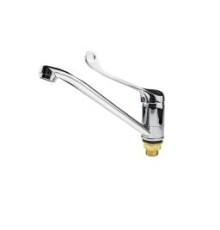Смеситель "АМУР" с хирургической ручкой,  д/к шар.40мм. п/г, излив 25 см