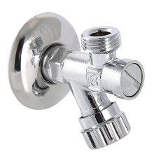 Вентиль с фильтром для подключения с/т приборов 1/2"х3/8"  VT.282.GBC.0403