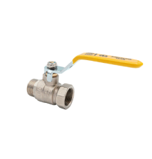 Кран шаровой для газа 3/4" в/н ручка (AQUALINK   100/10)