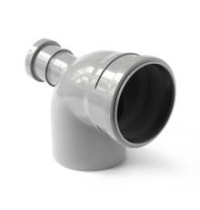 PP Отвод с выходом фронтальный  110x50x87,5   1/28 Pro Aqua Comfort