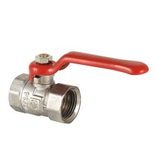 Кран шар. COMPACT, стальная рукоятка 1/2" вн.-вн. (15/240) VT.090.N.04