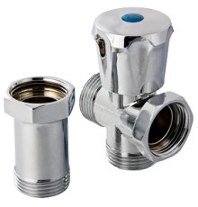 Вентиль для подкл. с/т приборов 3/4"х3/4"х3/4" (1/90) VT.230.N.05