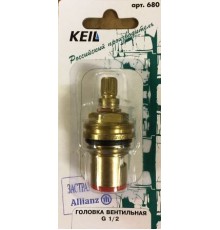 Узел вент.гол. KEIL XJD 680 в блистере кер. ш. 20 шлиц.   40/320