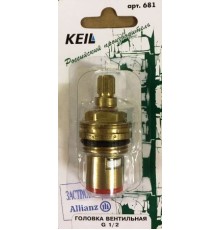 Узел вент.гол. KEIL XJD 681 в блистере кер. ш. 24 шлиц.   40/320