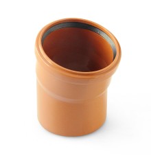 НАРУЖ PP Отвод для канализации 110x15   1/40 Pro Aqua Terra