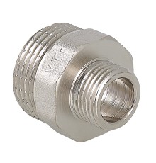 Ниппель переходной 1 1/2"х3/4" нар.-нар. (10/130) VTr.580.N.0805