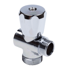 Вентиль трехпроходной FMM 1/2x1/2x3/4  гайка-штуцер-штуцер (AQualink)