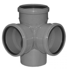 PP Крестовина двухплоскостная 110х110х110/87   1/20 Pro Aqua Comfort
