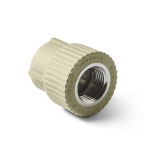 Муфта комб. (вн. рез.)  20-1/2   (200/25)   PRO AQUA Серая