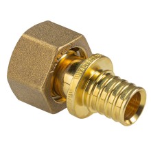 Соединитель надвижной с накидной гайкой 25(3,5) х 3/4"  VTm.422.G.002505