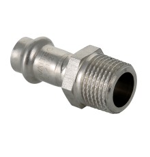 Соединитель нерж. сталь с нар.р. 18х3/4" (5/220) VTi.901.I.001805