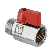 Кран шар. MINI 1/2" вн.-нар. (25/400) VT.331.N.04
