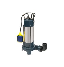 Фекальный насос FEKACUT V750DF  (750 Вт, Нмакс-7,5 м, Qмакс-250 л/мин, с режущим мех-мом и поплавковым выключателем)