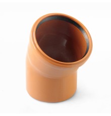 НАРУЖ PP Отвод для канализации 110x30   1/40 Pro Aqua Terra