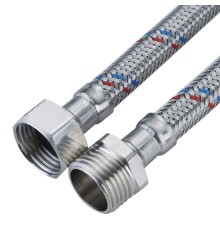 Подводка д/воды ГИГАНТ 1/2" г/ш 50 cм CTM (нерж)