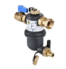 Фильтр-дешламатор с пластиковым корпусом (Dirtstop, модель 2023), 3/4" VT.380.B.05