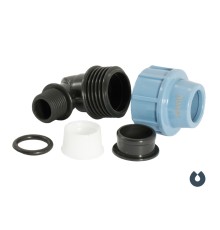 Отвод 90 с нар.резьбой TM 265009 ф25 х3/4"
