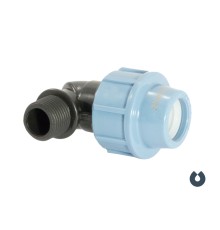 Отвод 90 с нар.резьбой TM 265009 ф32 х1"