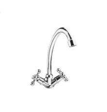 Смеситель "Мираж" д/кухни п/гайку 1/2"кер. мах. пласт.