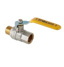 Кран шар. газ. VALGAS, стальная рукоятка 1/2" вн.-нар. (16/144) VT.272.N.04