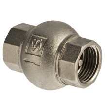 Клапан обратный (латунный золотник) 1/2"  (13/208) VT.151.N.04