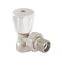 Клапан ручной угловой 3/4" (компактный) (6/72) VT.007.LN.05