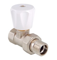 Клапан ручной прямой 1/2" (компактный) (9/135) VT.008.LN.04