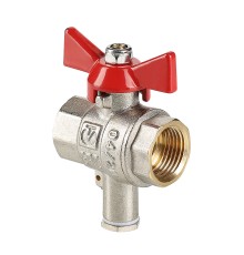 Кран шар. для подкл. датчика темп., 3/4" (/108) VT.247.N.05