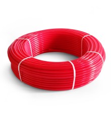 PEXa Труба красная c EVOH 16x2.0 100м  PRO AQUA (100/1)